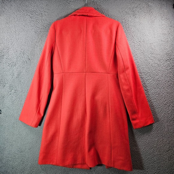 J. Crew Vibrant Red Pea Coat - Picture 11 of 16